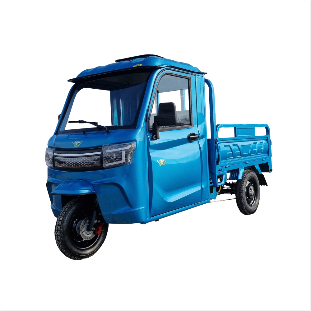Elektro-Dreirad mit Kabine KH01 | 2000W | 25 km/h | Blau