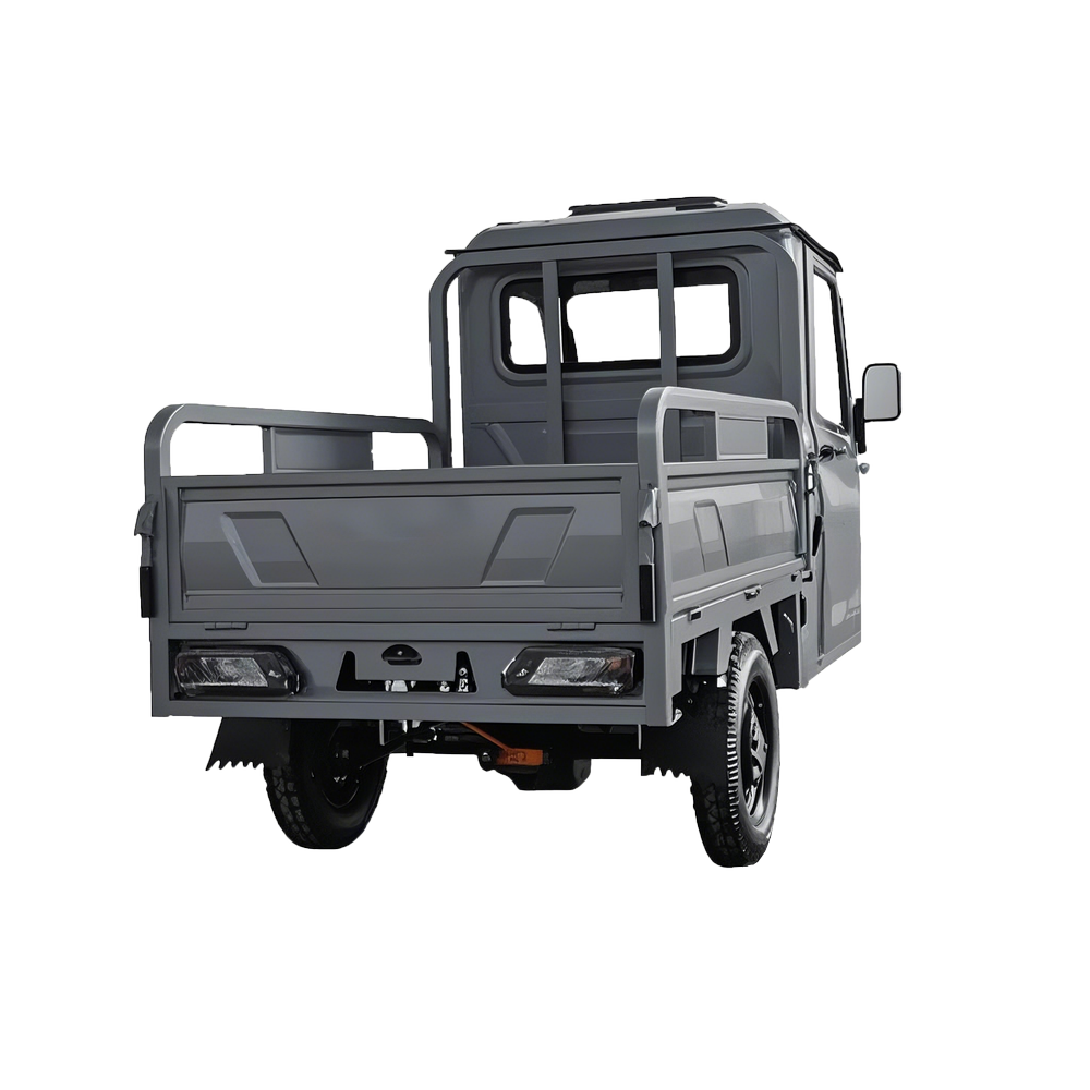 Elektro-Dreirad mit Kabine KH01 | 2000W | Fără Permis | 25 km/h | Grau