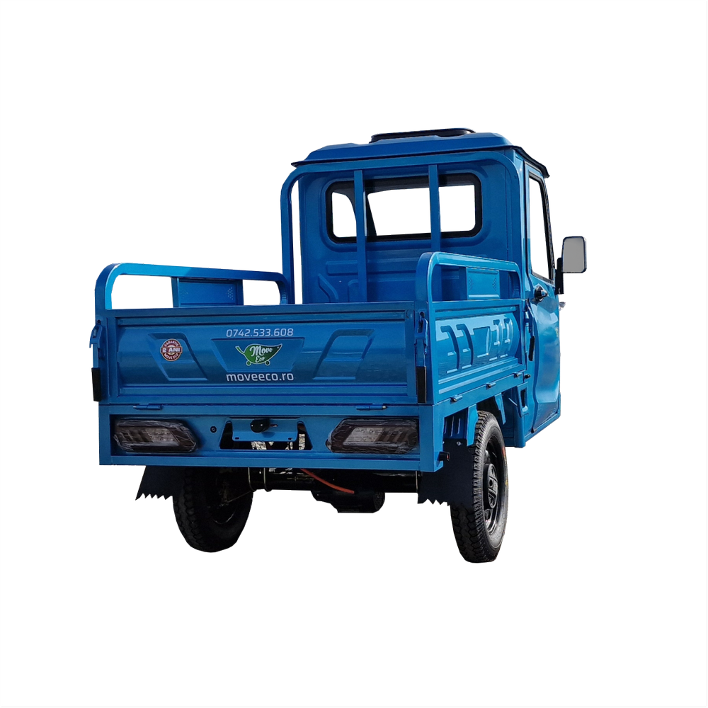 Elektro-Dreirad mit Kabine KH01 | 3000W | 45 km/h | Blau