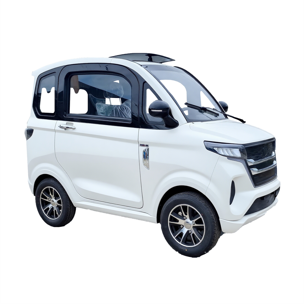Elektroauto MoveEco Modell X5 | 2000W | Führerscheinfrei | 25 km/h | Weiß