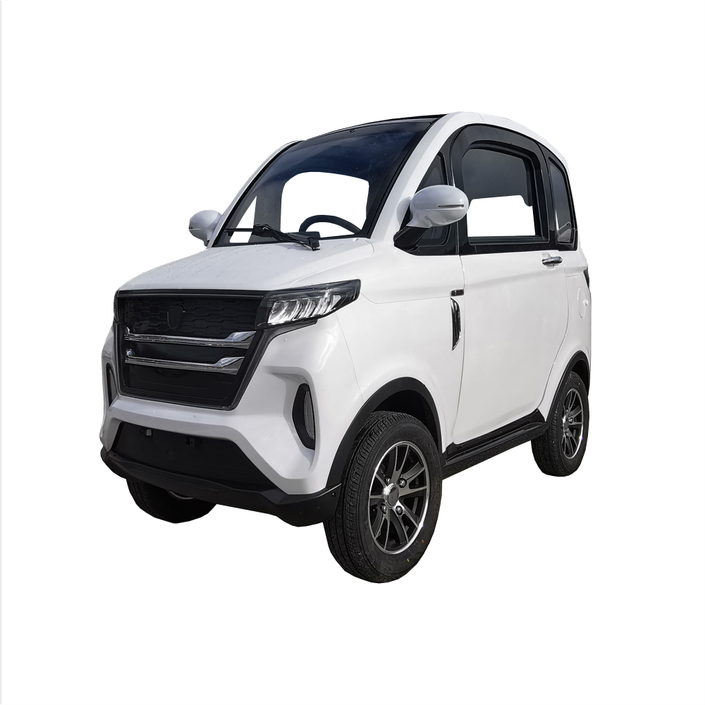 Elektroauto MoveEco Modell X5 | 2000W | Führerscheinfrei | 25 km/h | Weiß