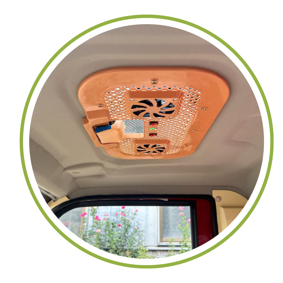 Elektrotransporter MoveEco Pickup T1 | 3000W | Führerscheinfrei | 25 km/h | Braun