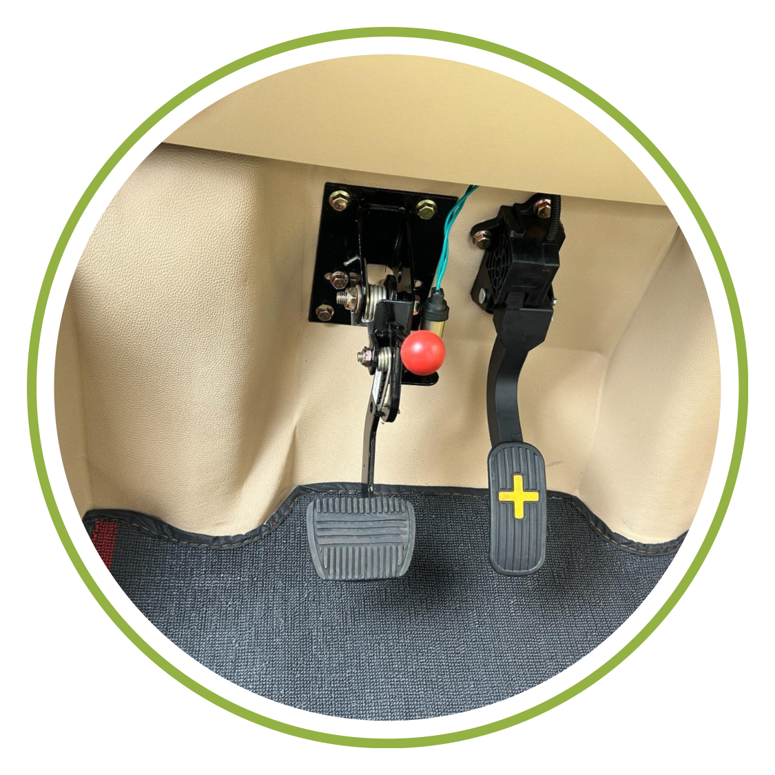 Elektrotransporter MoveEco Pickup T1 | 3000W | Führerscheinfrei | 25 km/h | Braun