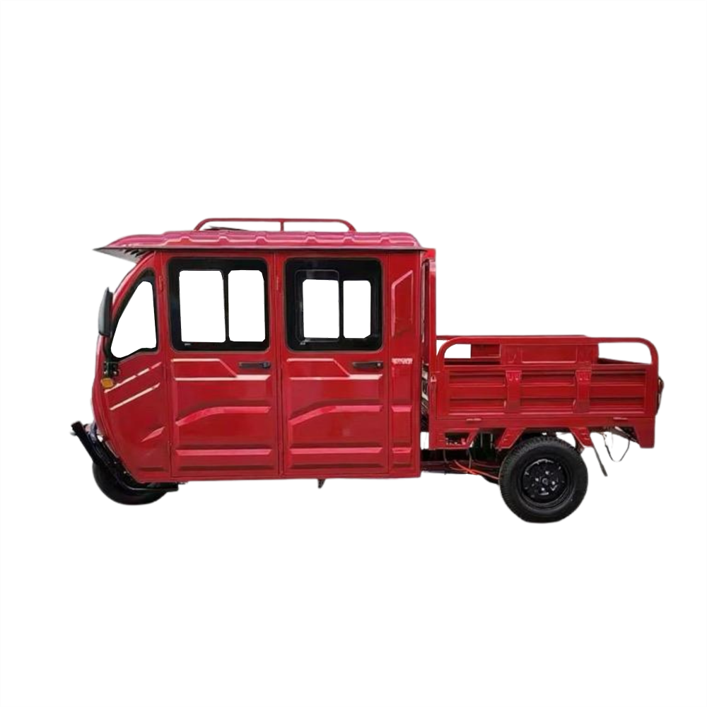 Elektrisches Dreirad | 4 Türen | Modell T2 | 2000W | 25 km/h | Rot