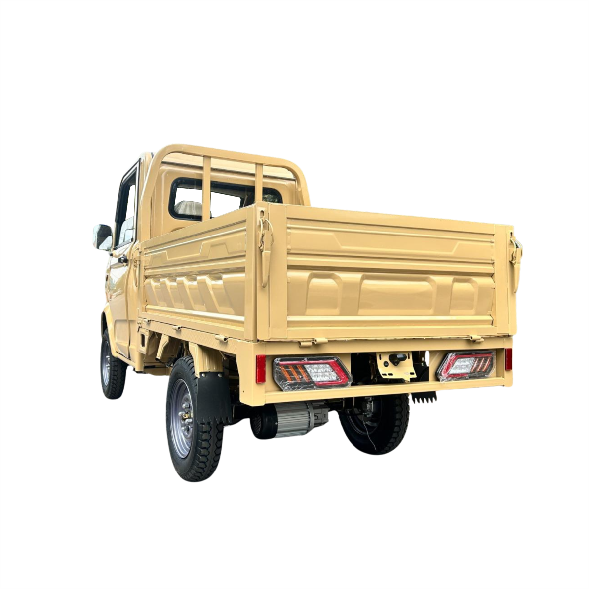 Elektrotransporter MoveEco Pickup T1 | 3000W | Führerscheinfrei | 25 km/h | Braun