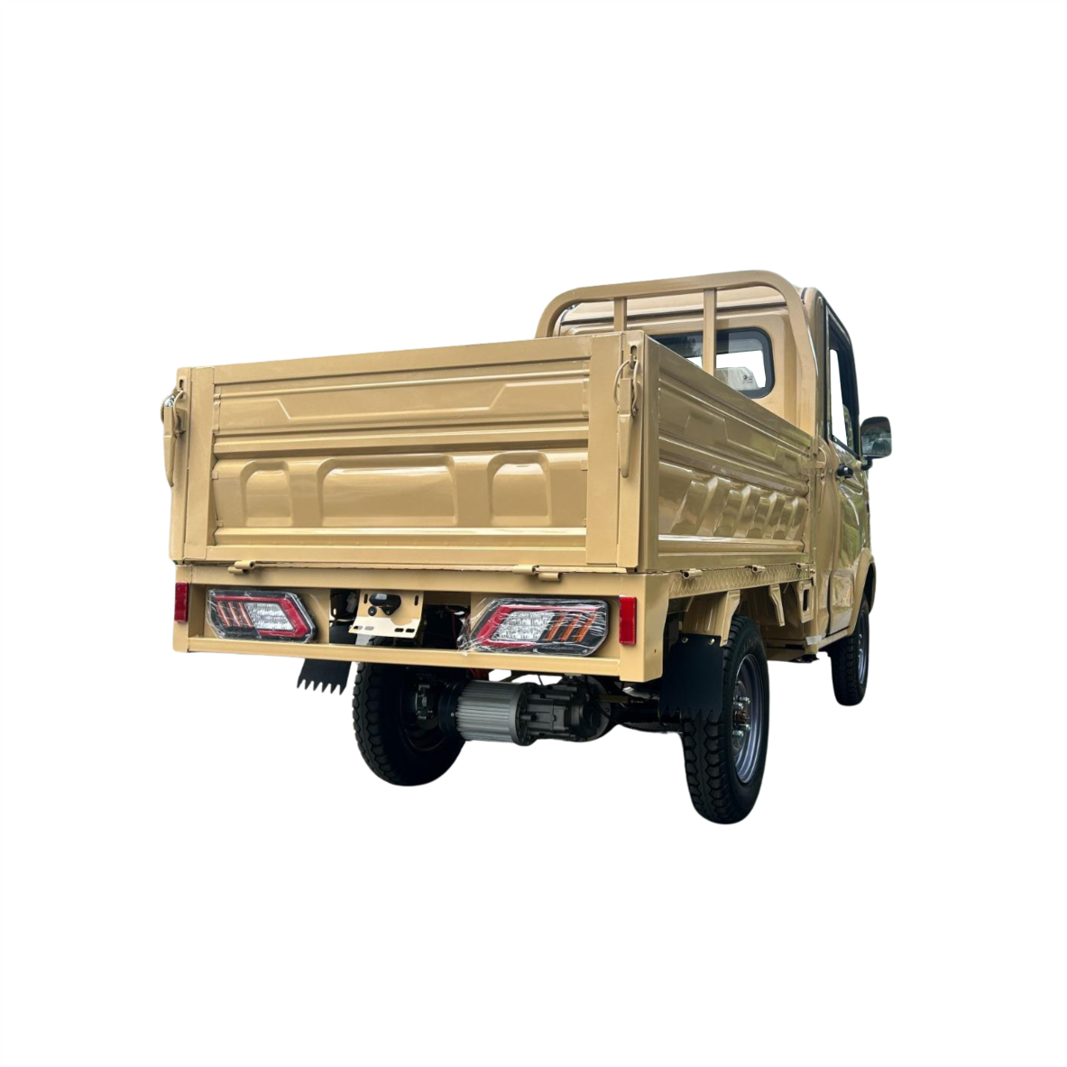 Elektrotransporter MoveEco Pickup T1 | 3000W | Führerscheinfrei | 25 km/h | Braun