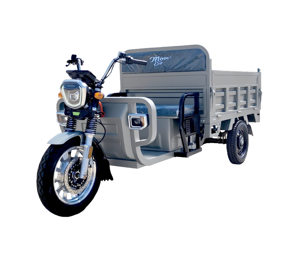 Elektrisches Dreirad Cargo 700 NC09 | 2000W | Führerscheinfrei | 25 km/h | Grau