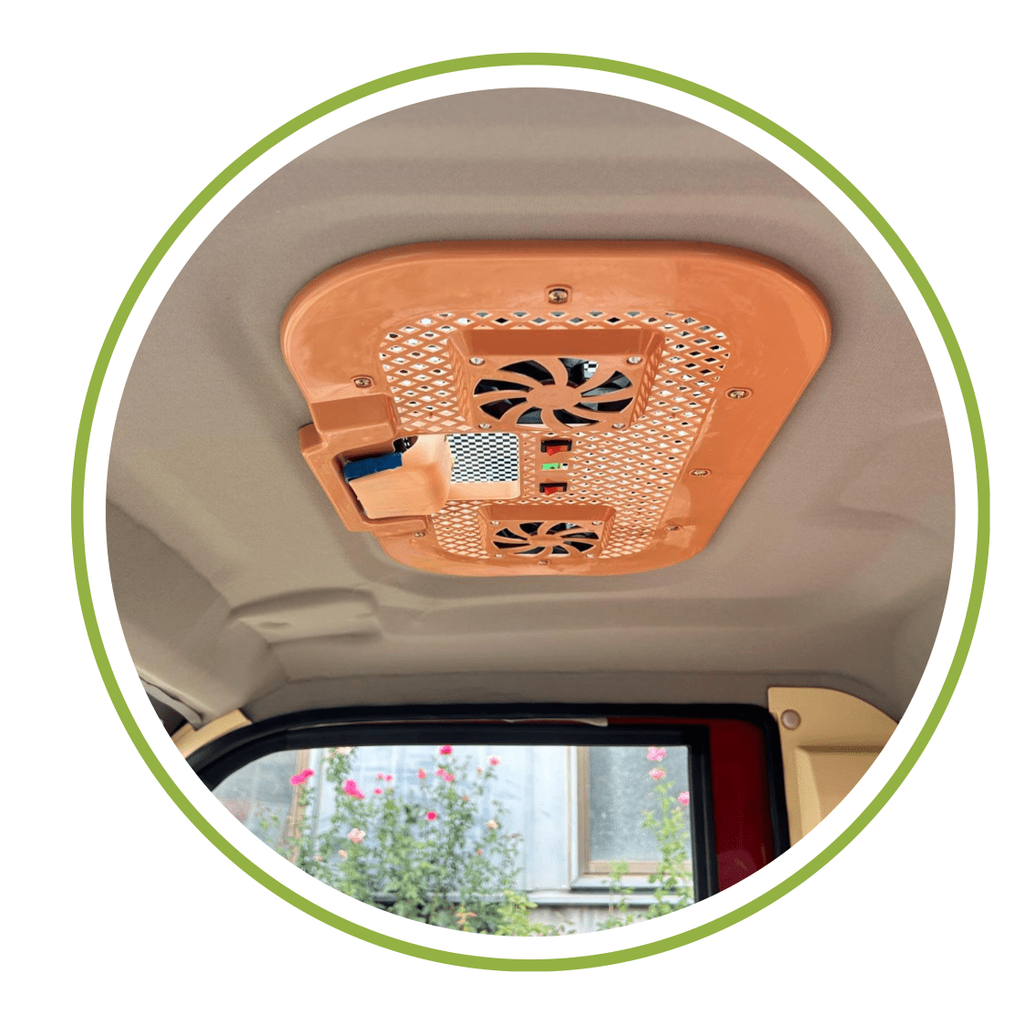 Elektrotransporter MoveEco Pickup T1 3000W | genehmigungsfrei | 25 km/h | Rot