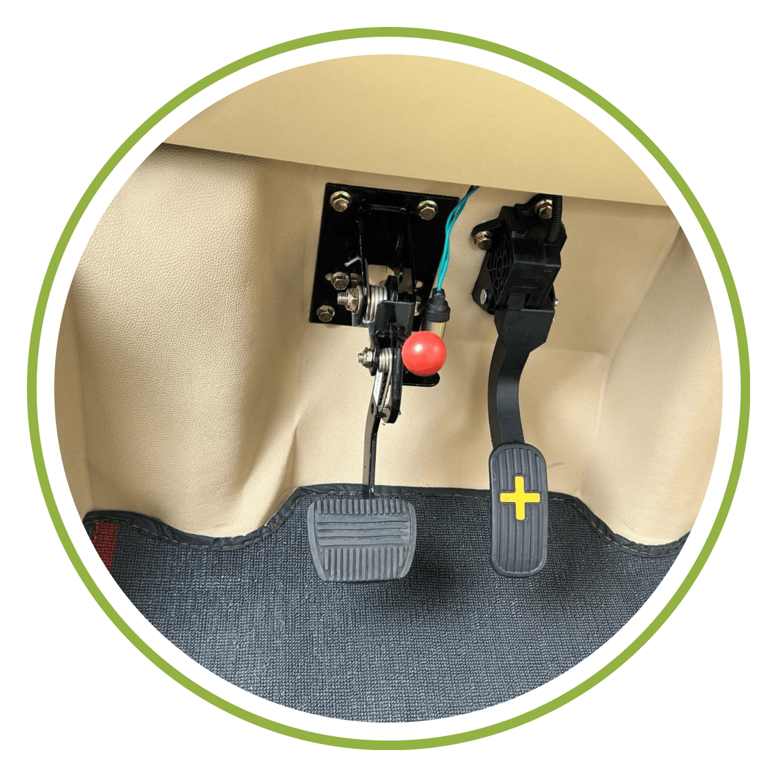 Elektrotransporter MoveEco Pickup T1 3000W | genehmigungsfrei | 25 km/h | Rot