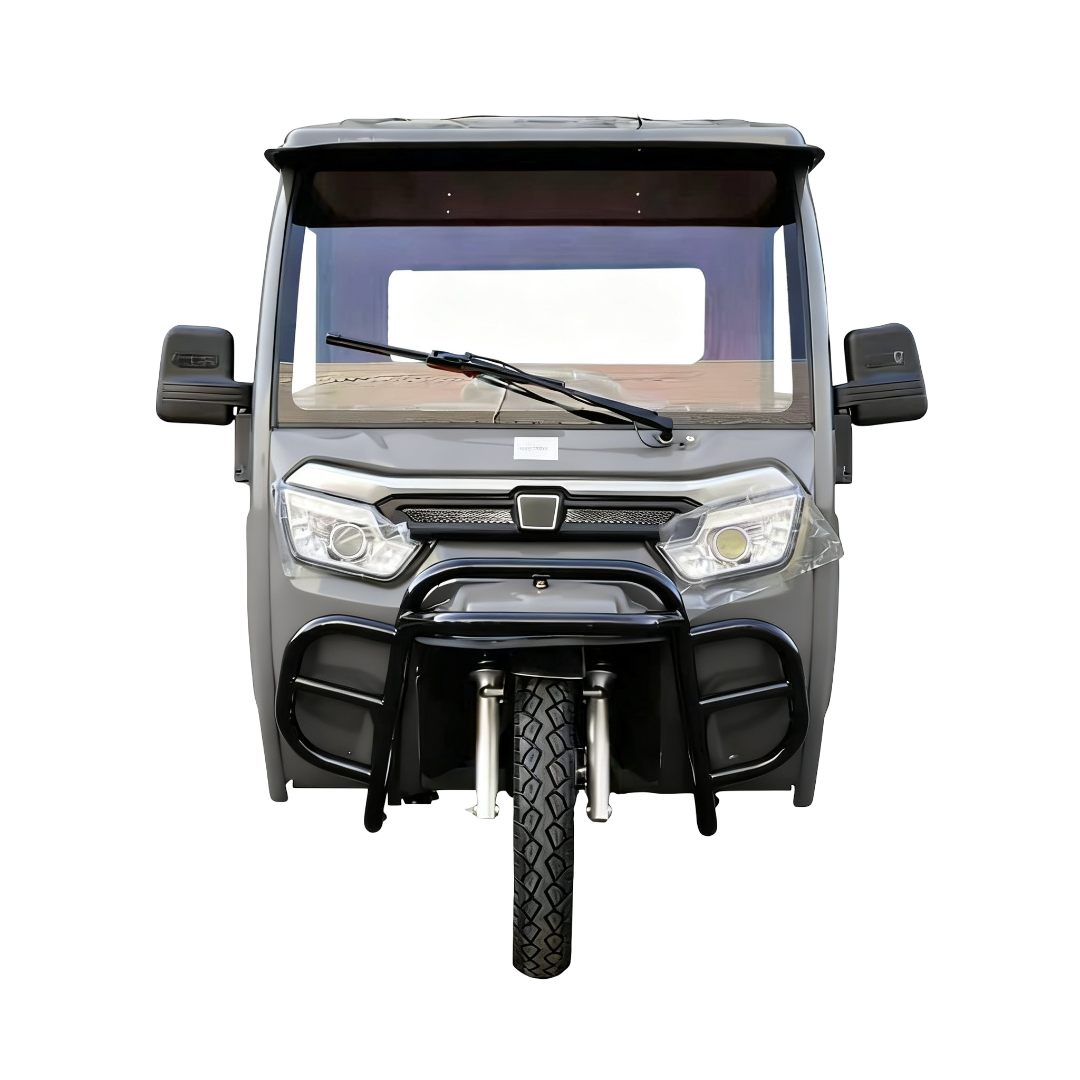 Elektrisches Dreirad mit Lenkrad | Modell KH06 | 2000 W | 72V-58 Ah | 45 km/h | Grau