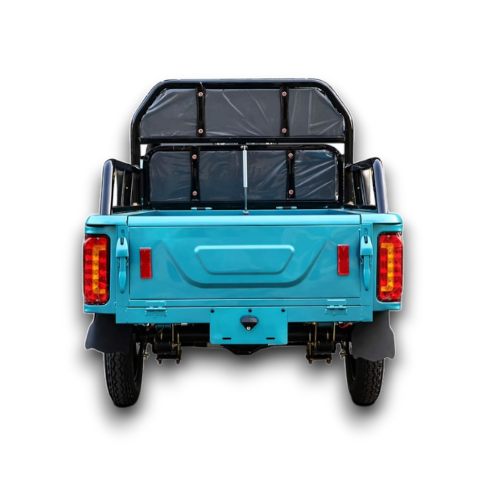 Elektrisches Dreirad Modell B03 | 1500W | 60V-20Ah | 25km/h | Führerscheinfrei | Blau