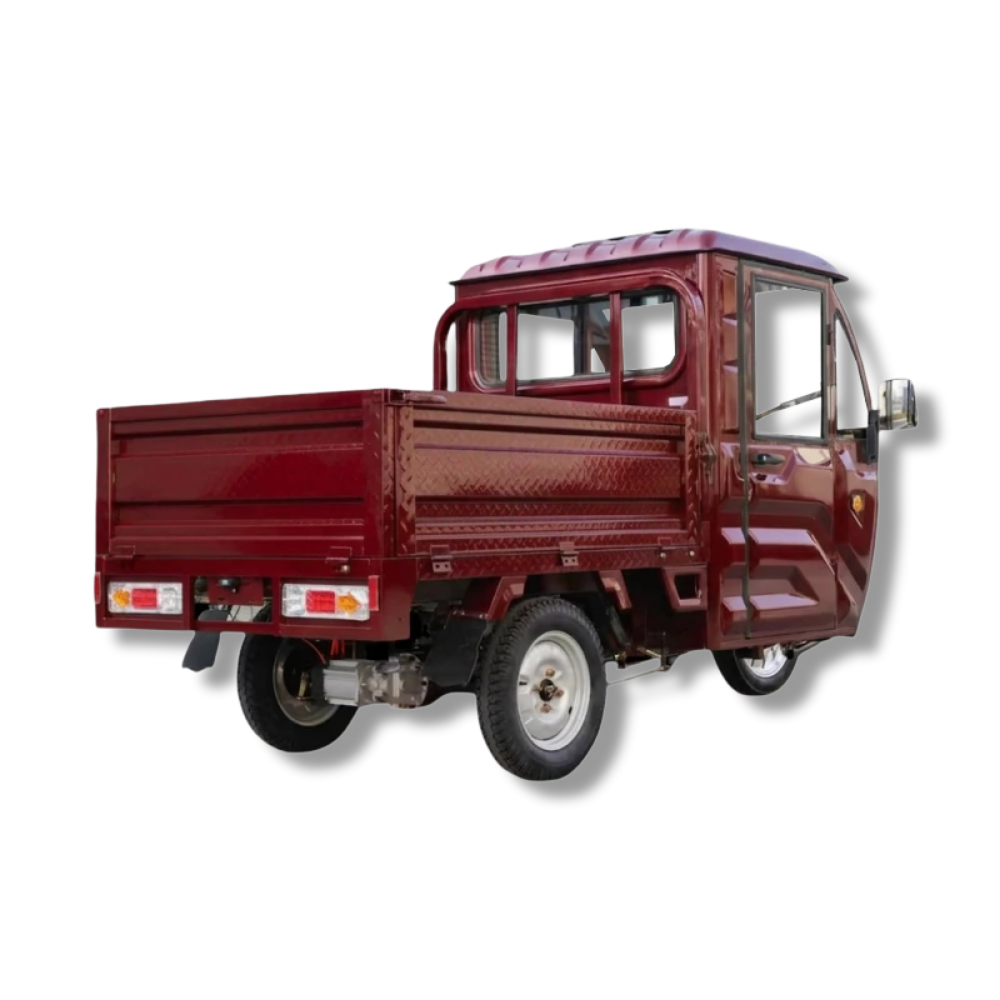 Elektrisches Dreirad mit Lenkrad | Modell KH06 | 2000 W | 72V-58Ah | 45 km/h | Rot