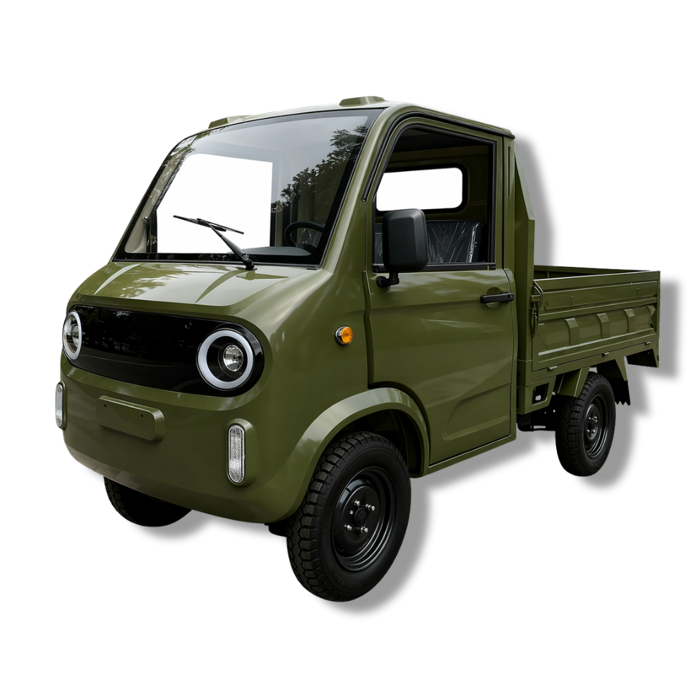 Elektrotransporter MoveEco Pickup T1 | 3000W | genehmigungsfrei | 25 km/h | umweltfreundlich